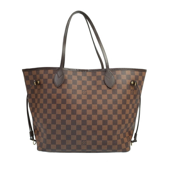 Louis Vuitton MM Bag Tote Neverfull Damier - Picture 2 of 8